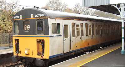 "Thumper" 207202 at Crowborough