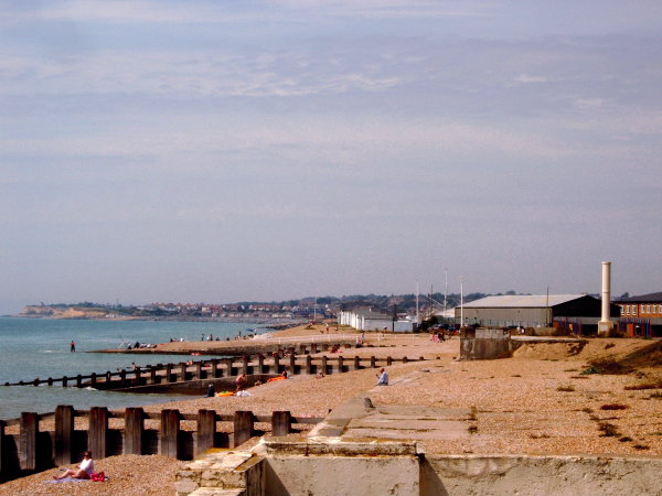 Looking West from St Leonards towards Bexhill