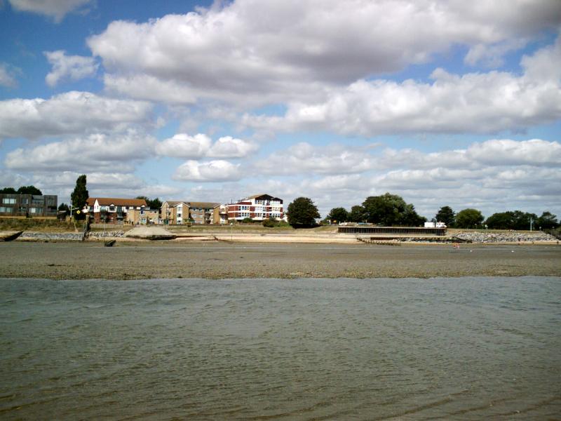 looking back towards Shoeburyness