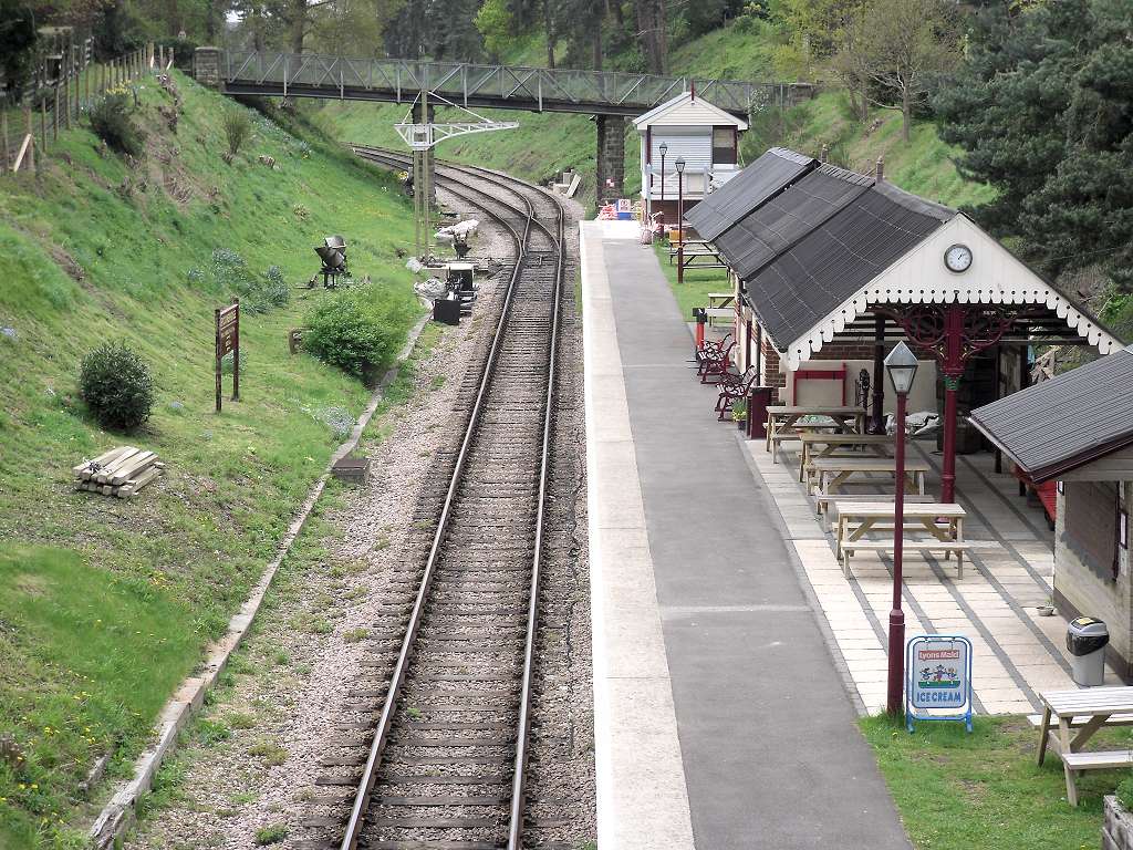 Groombridge station on the Spa Valley railway