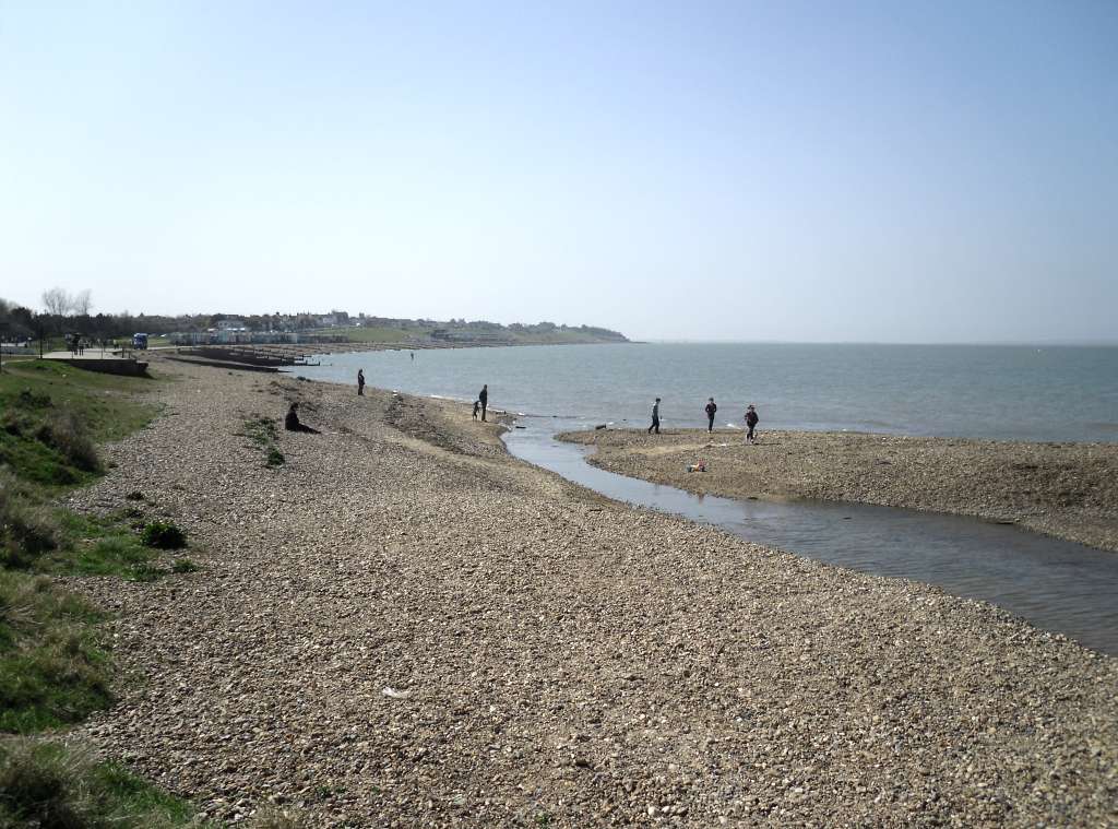 The river meets the sea