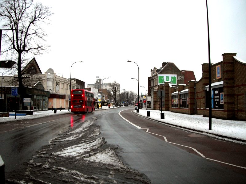 looking south towards the centre of Catford