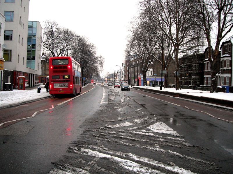 looking north towards Lewisham