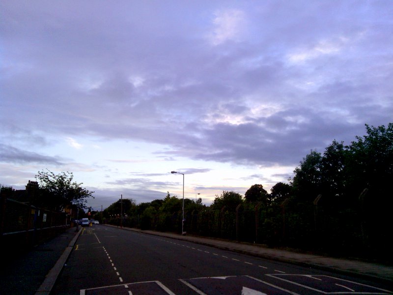 early morning near Catford Bridge station