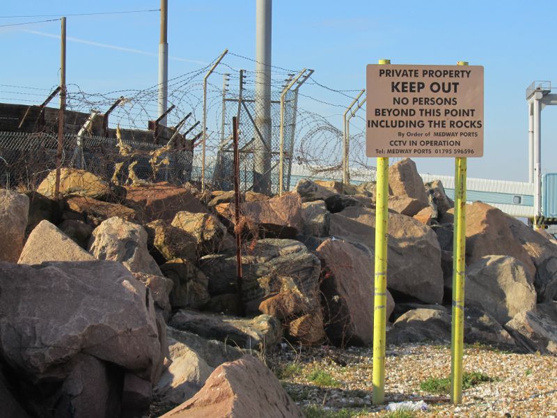 rocks are not allowed past this point !