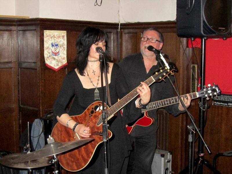 Jo Corteen and Chris Mayer at The Swan, West Wickham, Kent
