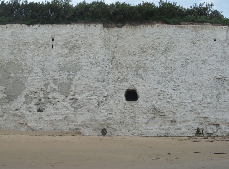 natural cave entrance near Margate