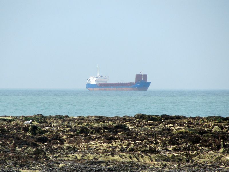 big ship off Margate