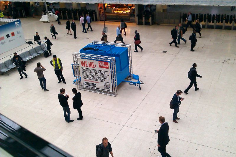 Waterloo station - 7am 19th June 2013