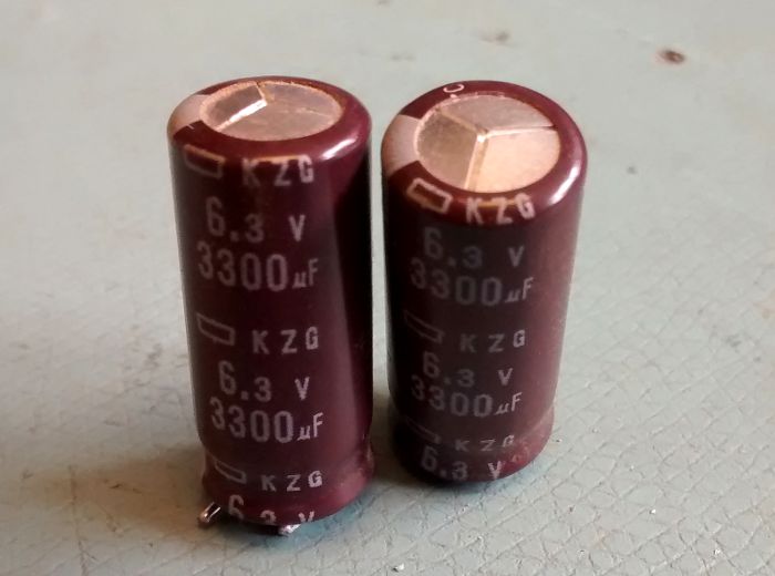 bulging capacitors