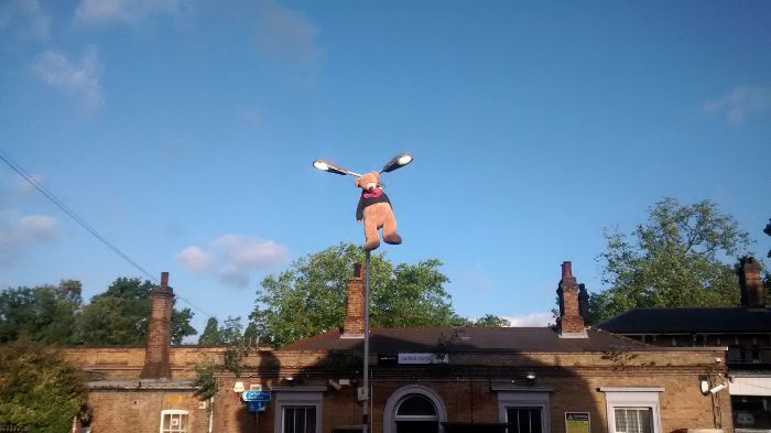 outside Catford Bridge
                  station