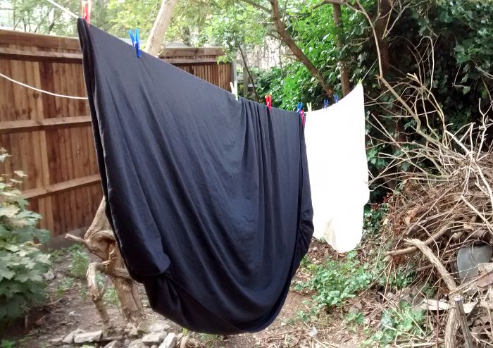 washing on the line