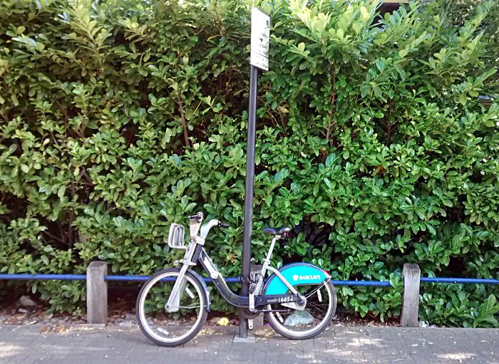 A Boris Bike far from home