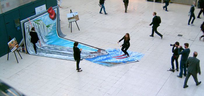 Waterloo station concourse
                  22nd May 2014