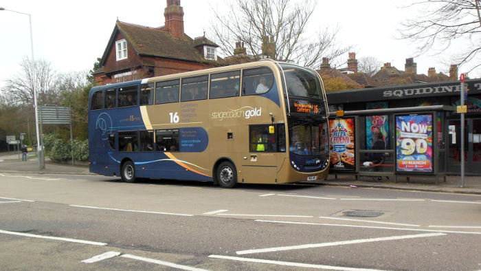 Stagecoach Gold
                          service to Canterbury (I think)