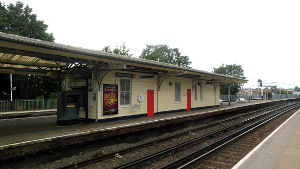 island platform at Wandsworth
                                    Town station