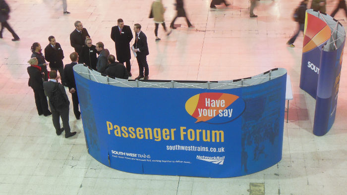 meet the managers at
                    Waterloo station