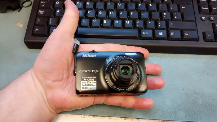 My new Nikon
                              S6300 camera