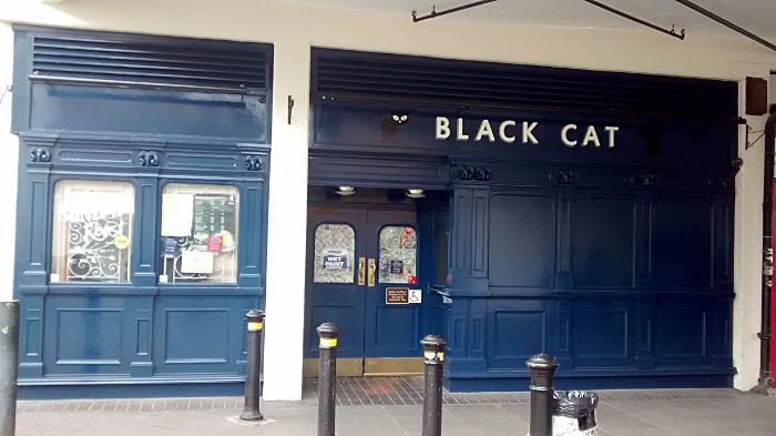 The Black Cat -
                            the new name for The Catford Ram