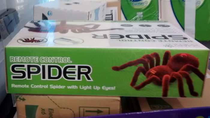 remote control
                          spider