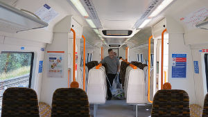 London Overground class 172
                                    interior