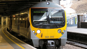 class 360 train in platform 12