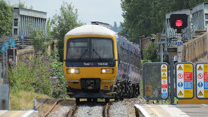 First Great Western train at
                                    Greenford