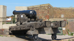 canon at Fort Redoubt