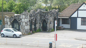 gothic looking pub