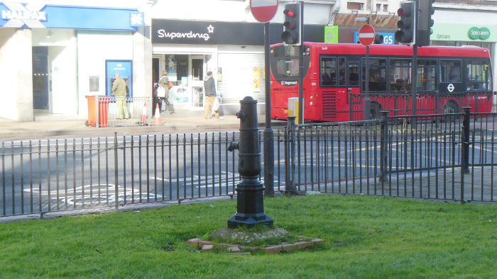 Rushey Green Catford village water
                            pump