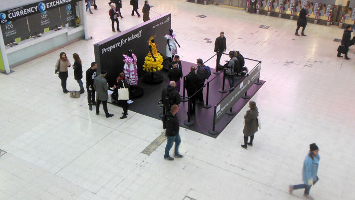 Waterloo
                              concourse