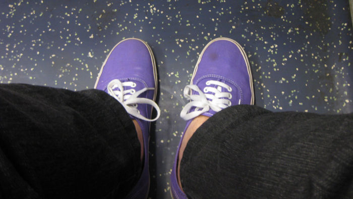 purple Vans