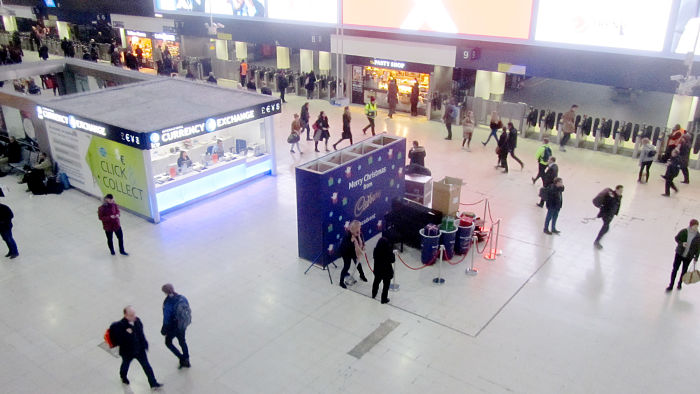 Waterloo station concourse