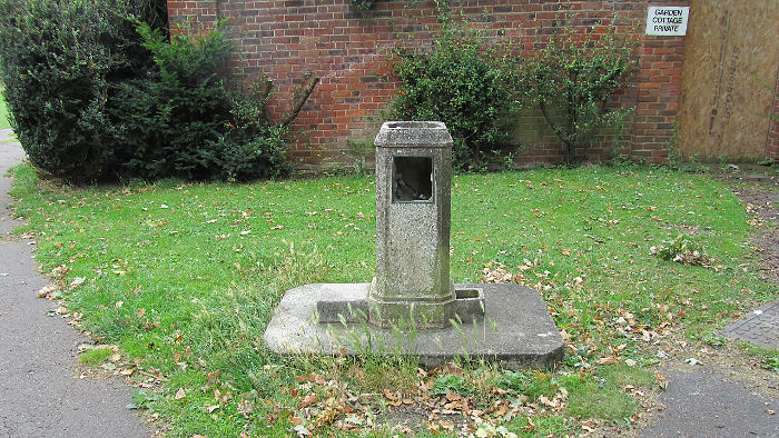 drinking fountain in
                  Beckenham Place Park