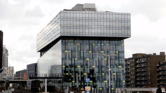 TFL building near
                            Waterloo East station