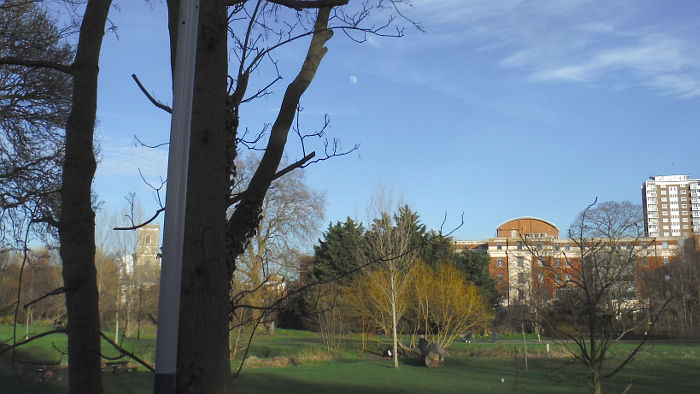 sunshine,
                  blue sky and the moon