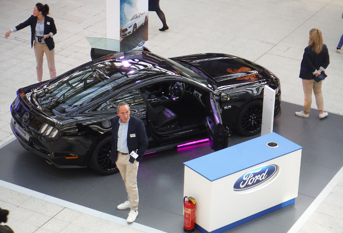 The new Ford
                  Mustang - at least I think it is