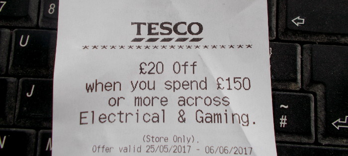 Tesco being very optimistic