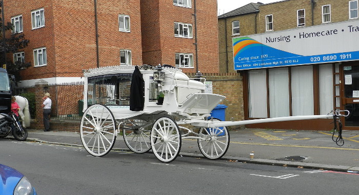 coffin carriage