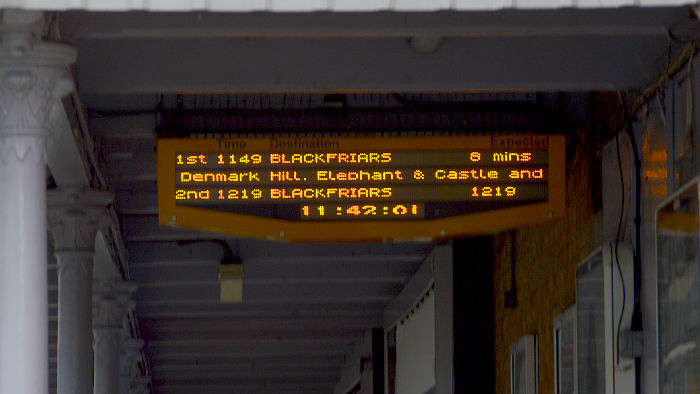 Destination:
                          Blackfriars !