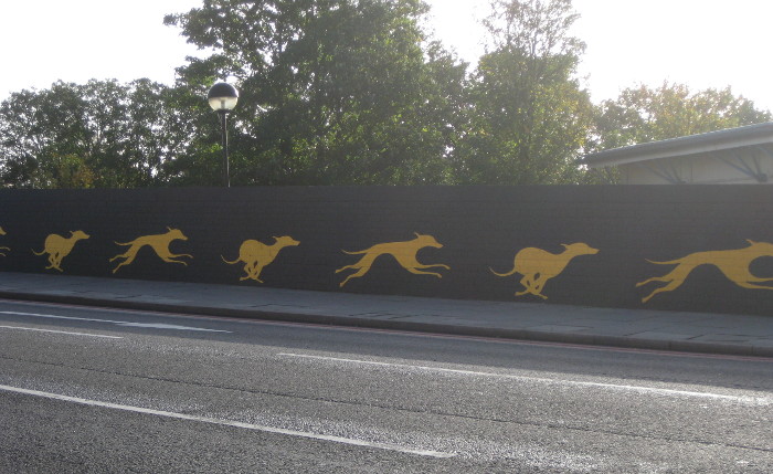 greyhounds on Catford
                        Bridge