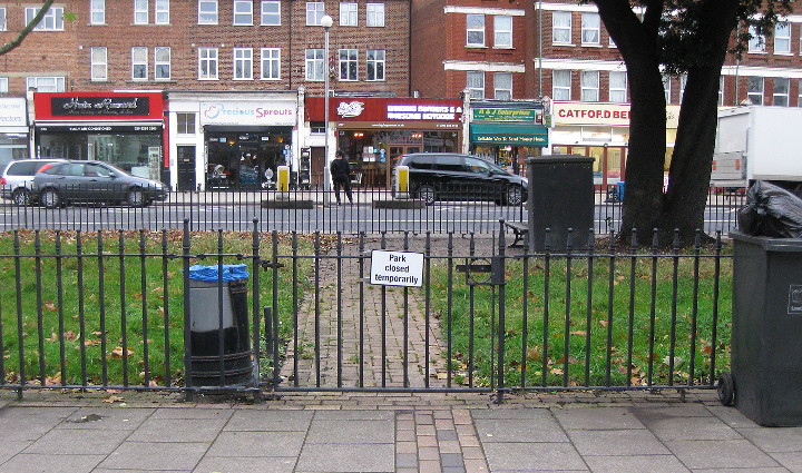 this park temporarily
                        closed