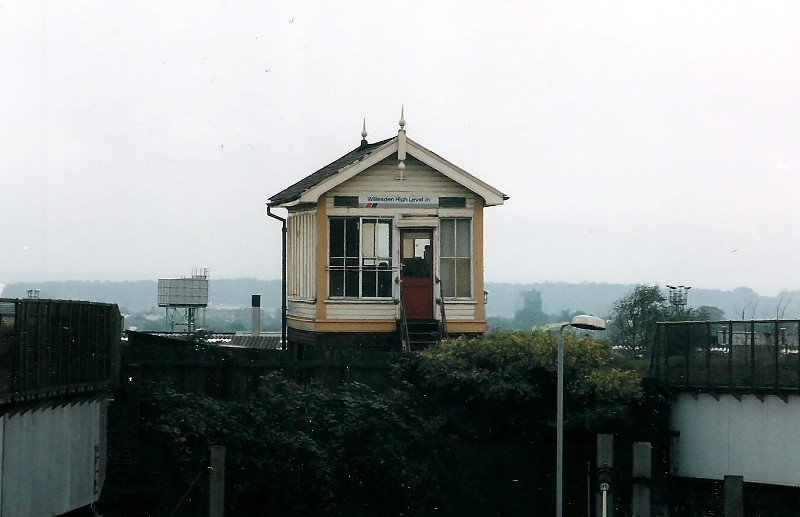 Willsden high level
                        signal box