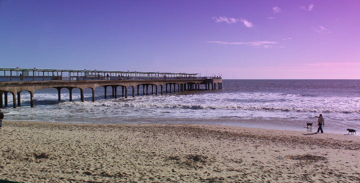 Boscombe Pier in all
it's simple glory Boscombe
Pier in all it's simple glory
