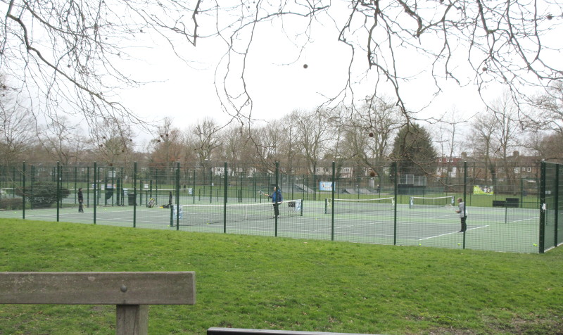 tennis practice