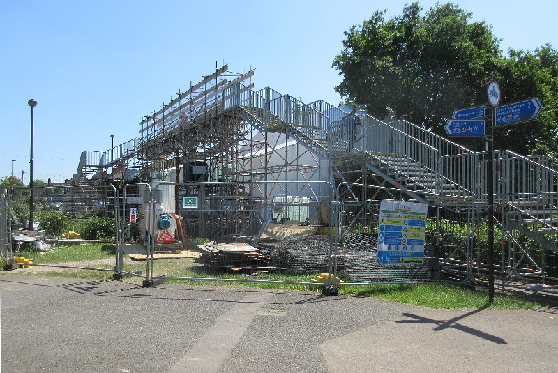 replacement footbridge