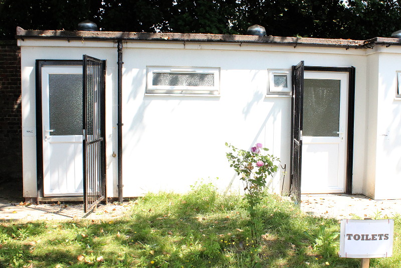 cemetery toilets