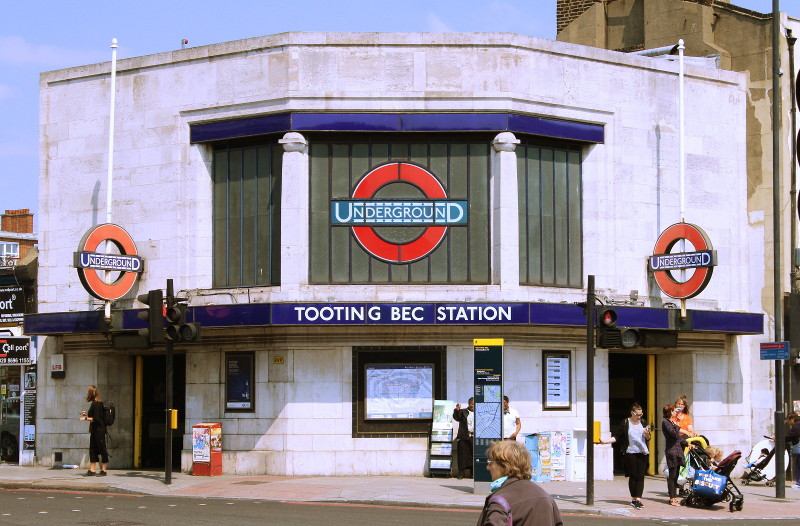 Tooting Bec tube
                            station