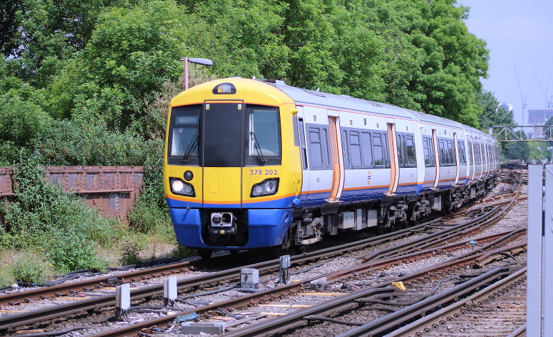 class 378 London
                        Overground Train