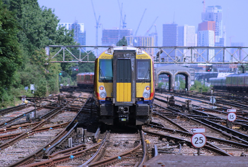 class 458 South Western Railway train